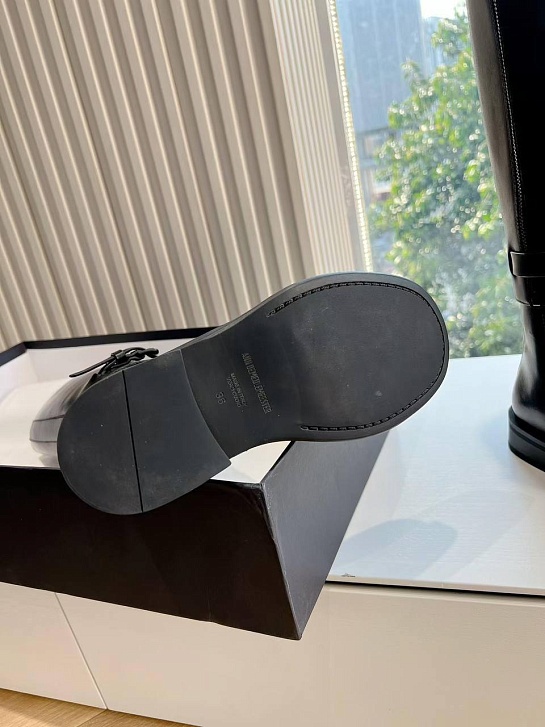 Женские кожаные сапоги трансформеры Ann Demeulemeester Premium