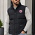 Жилет чёрного цвета Canada Goose logo-patch