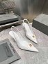 Женские кожаные туфли на каблуке Balenciaga premium