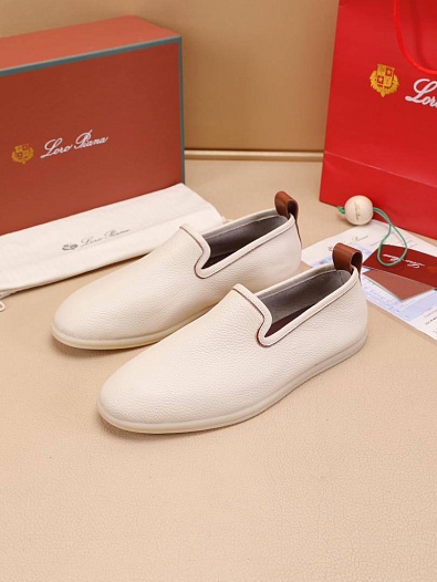 Кожаные лоферы Loro Piana   