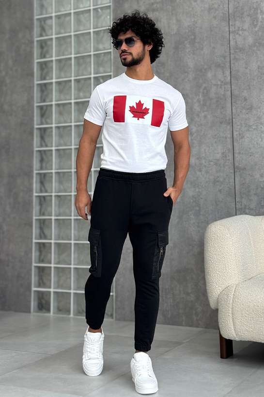 Мужские чёрные джоггеры Neil Barrett