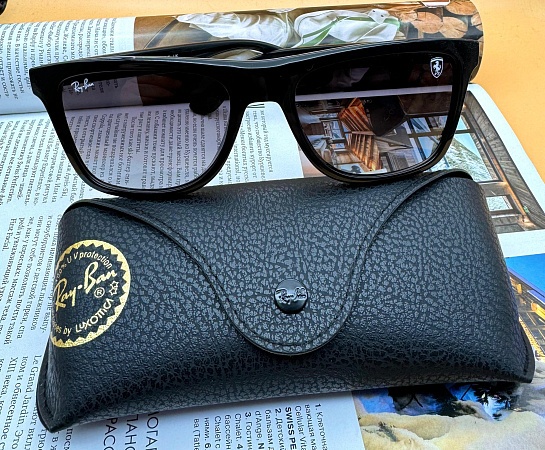 Солнцезащитные очки Ray-Ban Scuderia Ferrari - Black