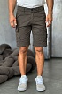Зелёные шорты Stone Island cargo compass-patch