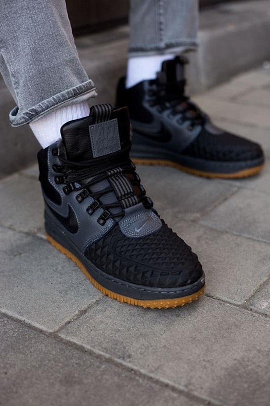 Кроссовки с мехом Nike Lunar Force 1 Duckboot '17