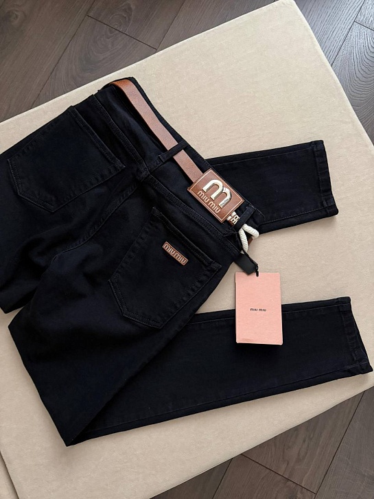 Женские джинсы MIU MIU Premium - Black