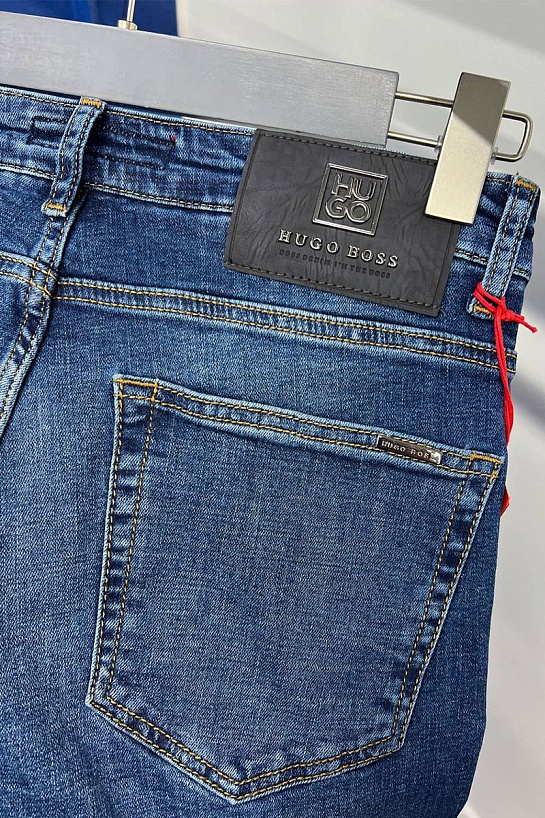 Мужские синие джинсы Hugo Boss