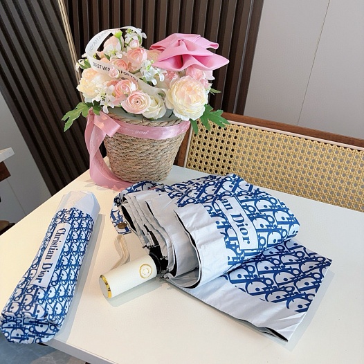 Складной зонт Dior Monogram premium    