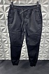 Мужские джоггеры чёрного цвета Stone Island compass badge