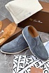 Мужские лоферы с меховой стелькой Loro Piana