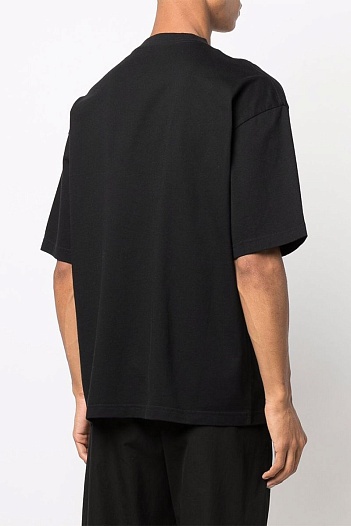 Чёрная оверсайз футболка Balenciaga   