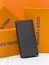 Кожаный бумажник Louis Vuitton Brazza premium 10x19x2 см