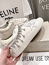 Женские кожаные кроссовки Golden Goose Super Star premium