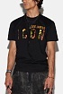 Футболка чёрного цвета Dsquared2 Icon tropical