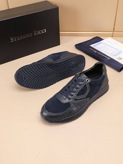 Мужские комбинированные кроссовки Stefano Ricci   