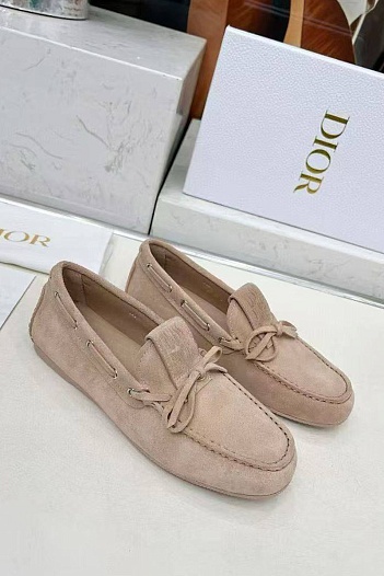 Женские лоферы Dior Miss - Beige   