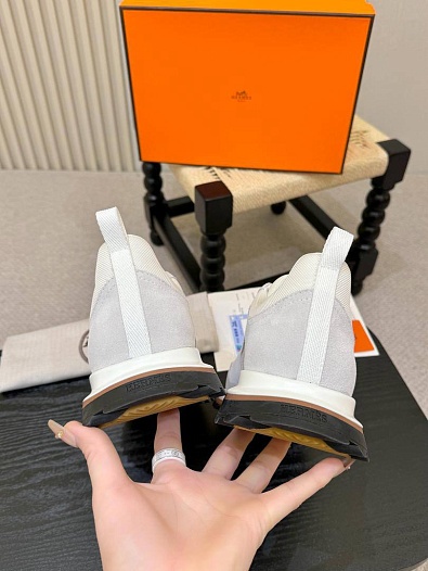 Мужские кроссовки Hermes Jimmy - White   