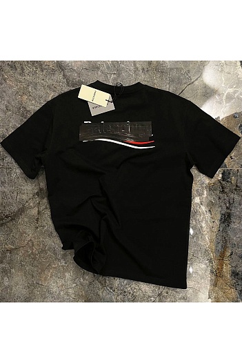 Оверсайз футболка чёрного цвета Balenciaga Gaffer   