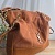 Замшевая сумка Yves Saint Laurent 38x34 см