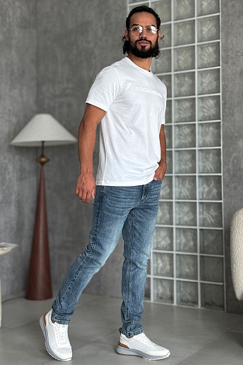 Мужские джинсы Zegna premium - Blue   