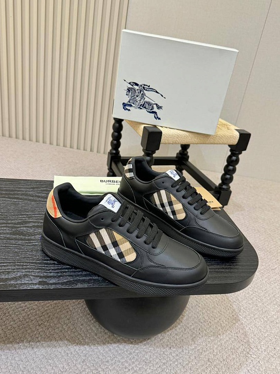 Мужские кроссовки Burberry Terrace - Black