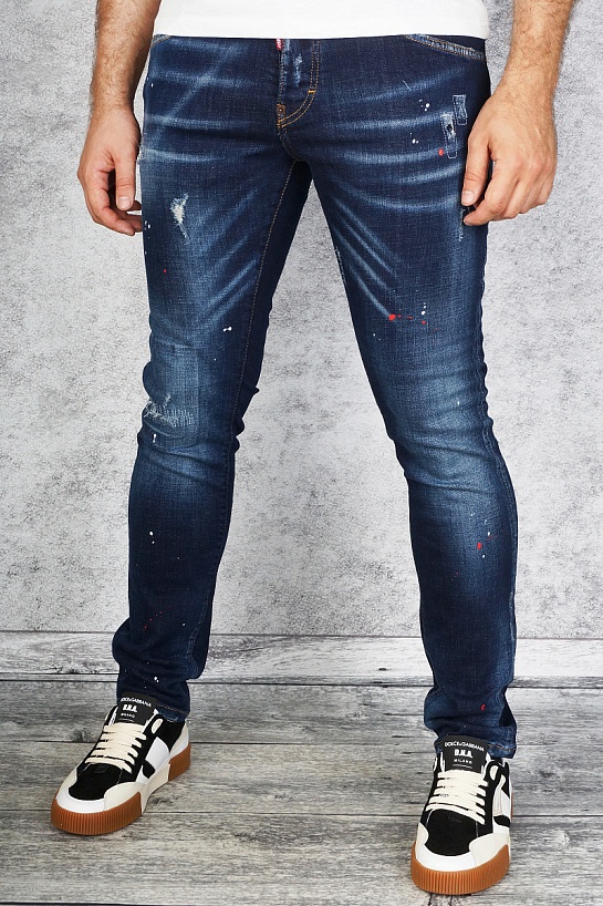Мужские джинсы Dsquared2 "Paint Splatter"