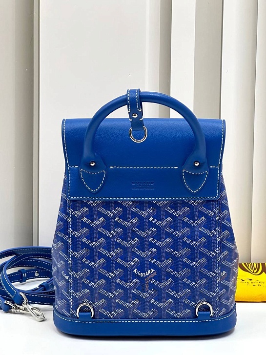 Женский рюкзак Goyard Alpin Mini Premium 23x19x9.5 см - Blue