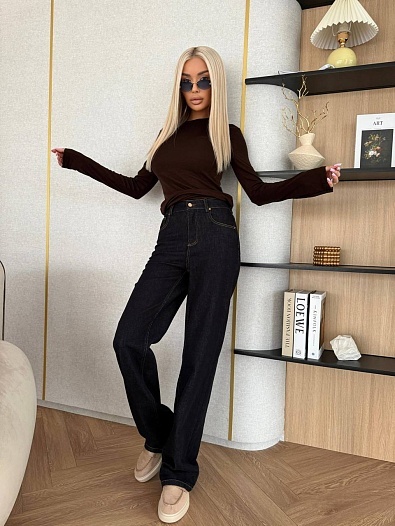 Женские джинсы Loewe premium - Navy   