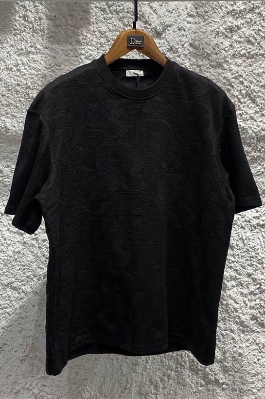 Мужская футболка Dior чёрного цвета