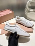 Женские кожаные кроссовки MIU MIU Premium - White