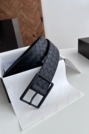 Кожаный ремень Bottega Veneta Premium (ширина 4 см)   