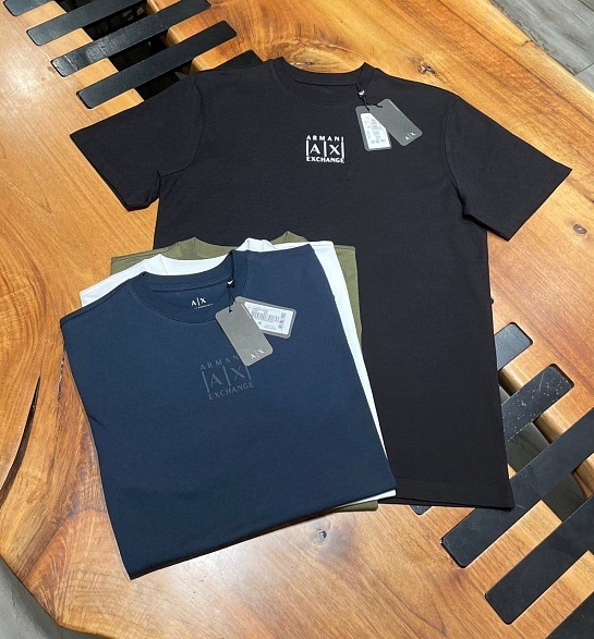 Футболка чёрного цвета Armani Exchange