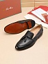 Кожаные лоферы Loro Piana tassel - Black