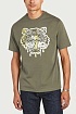 Мужская футболка Kenzo "Tiger" - Green