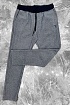 Мужские штаны Trussardi embroidered logo - Grey