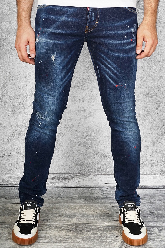 Мужские джинсы Dsquared2 "Paint Splatter"