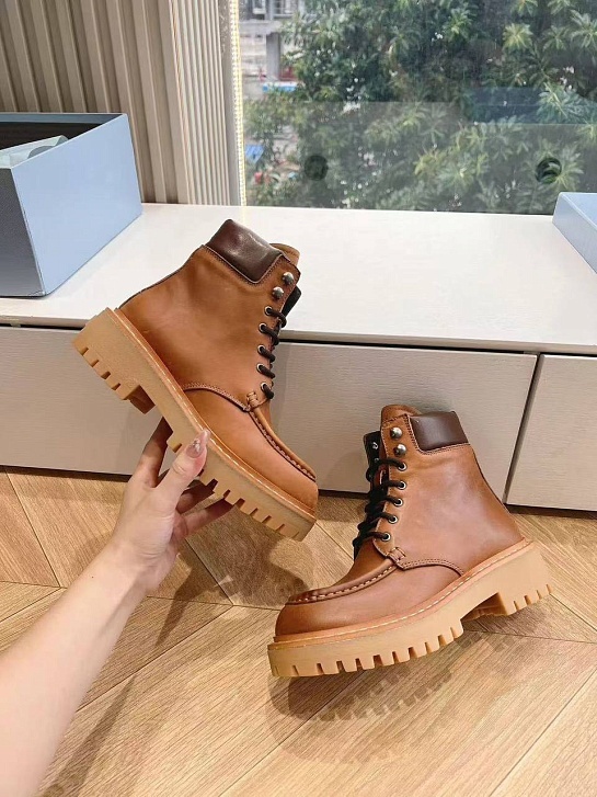Женские ботинки Prada Premium