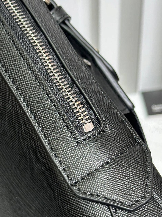 Кожаный портфель Montblanc Sartorial Premium 40x30x5 см