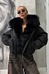 Женский бомбер с натуральным мехом Max Mara premium