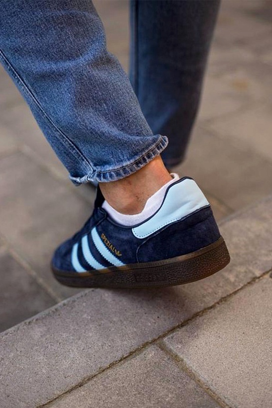 Кроссовки Adidas Handball Spezial - Navy / Gum