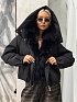 Женский бомбер с натуральным мехом Max Mara premium
