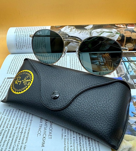 Солнцезащитные очки Ray-Ban New Round - Black   