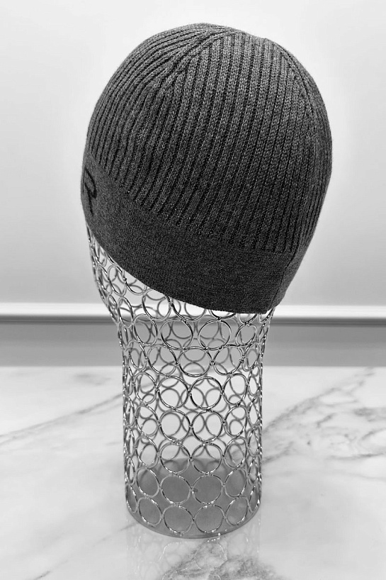 Мужская серая шапка Tommy Hilfiger