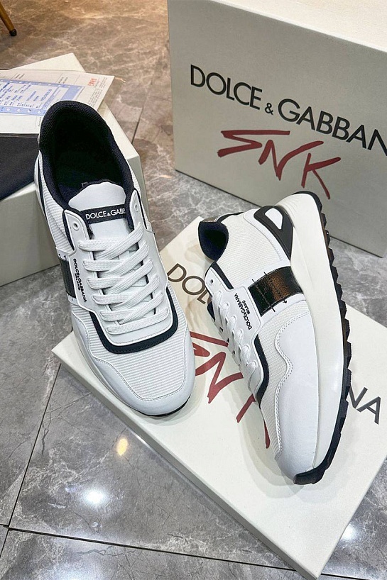Мужские комбинированные кроссовки Dolce & Gabbana