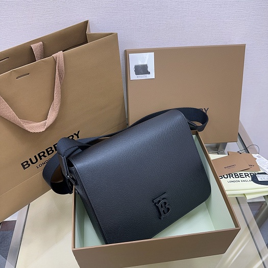 Кожаная сумка Burberry Alfred Premium 25.5x21.5x6.5 см   