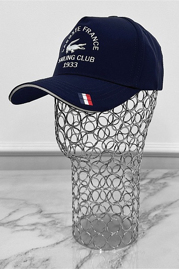 Бейсболка синего цвета Lacoste sailing club   