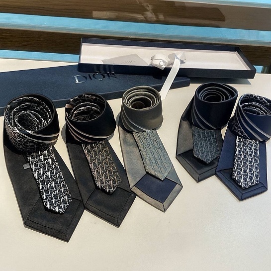 Галстук Dior Oblique premium - Navy