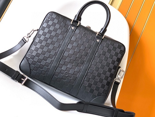 Кожаный портфель Louis Vuitton Premium 36.5x27.5x6 см   