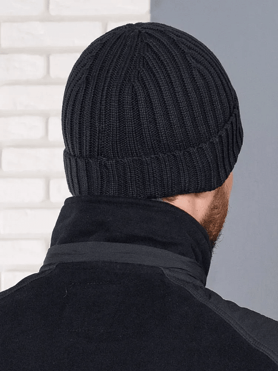 Шапка Paul & Shark logo-badge - Black