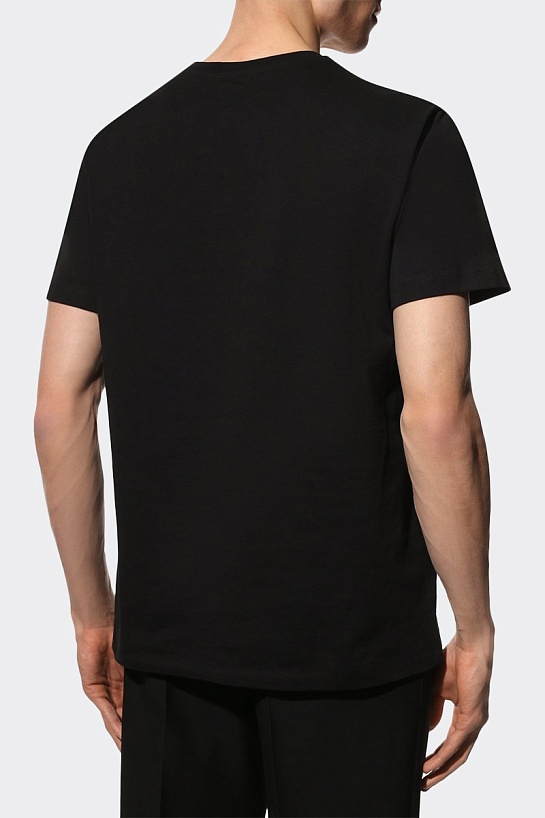 Чёрная оверсайз футболка Gucci Lunar New Year Tiger