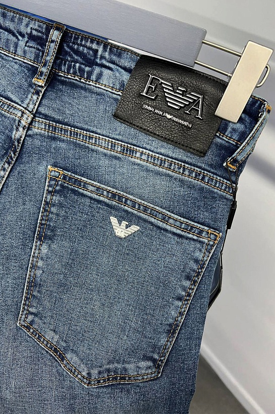 Мужские синие джинсы Emporio Armani